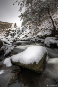 "Antietam Falls in Winter" - Antietam Lake, PA